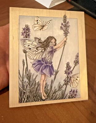 Never Used! Stamps Happen ~ Cicely Mary Barker ~ FLOWER FAIRIES STAMP - Image 1 of 3
