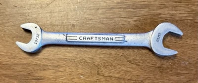 Craftsman   19/32 & 11/16 Open-End Wrench   Made in USA - Image 1 of 2