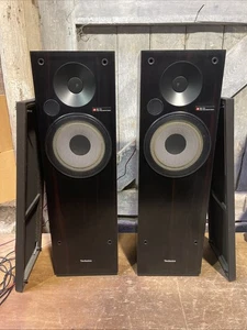 Technics SB-T10 Lautsprecher Linear Phasen System Stand Schwarz 8 Ohm 50W RMS - Bild 1 von 23