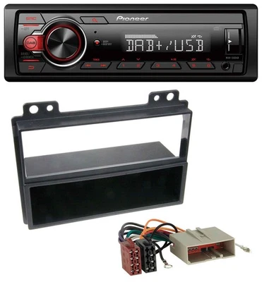 Pioneer MP3 1DIN DAB USB AUX Autoradio für Ford Fiesta 03-05 Fusion 02-05 - Bild 1 von 4
