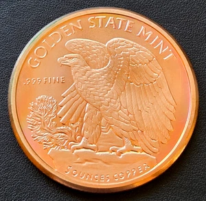Ronda de cobre puro GSM Liberty de 5 oz - Como nueva - Imagen 1 de 2