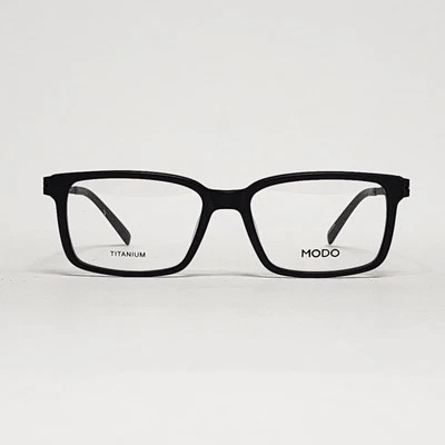 Gafas cuadradas de titanio ultraligeras MODO 4567 para hombre en negro mate | 51 mm Foto 1 de 4
