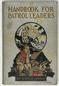 Vintage 1942 BSA Boy Scouts of America Handbook for Patrol Leaders- 444 Pages - Picture 1 of 10