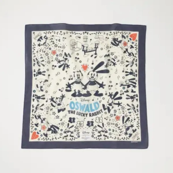 Oswald the Lucky Rabbit Ortensia Bandana Jacquard Series Creada por MOUSSY Foto 1 de 3