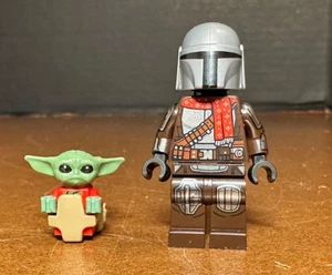 Lego Star Wars Holiday Mandalorian And Grogu The Child Minifiguren sw1170 sw1173 - Bild 1 von 11