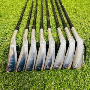 Mizuno JPX800 Iron Set 8pcs 5-PW, GW, SW Original Carbon Flex R - Picture 1 of 9