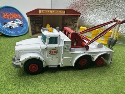 1969 Matchbox Lesney King Size K-2 Scammell ESSO Heavy Wreck Tow Truck Vintage - Image 1 of 4