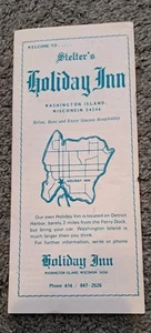 Folleto de colección para Stelter's Holiday Inn Washington Island Wisconsin - Imagen 1 de 3