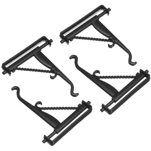 4 piezas mini ganchos para casa de muñecas ganchos en miniatura encantadores accesorios para casa pequeña - Imagen 1 de 12