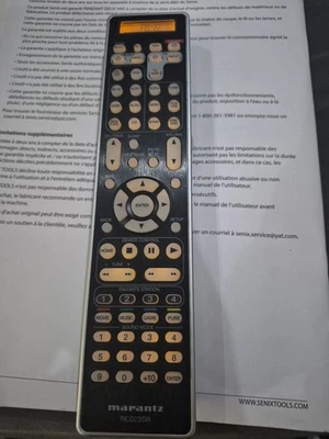 Genuine Marantz RC023SR Home Audio Receiver Remote Control SR7008 SR7009 OEM - Image 1 of 4