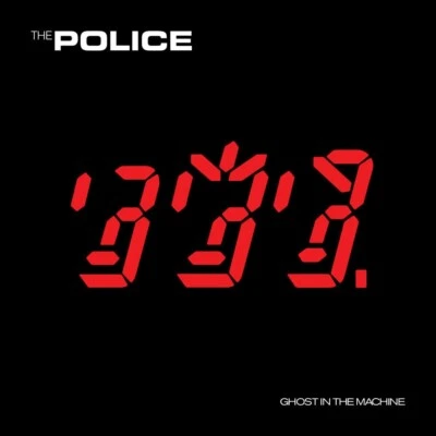 The POLICE Ghost in the Machine BANNER HUGE 4X4 Ft Fabric Poster cover art - Image 1 of 2
