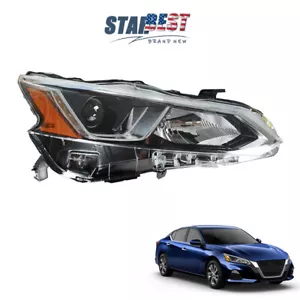 Front Headlight Headlamp For 2019-2020 Nissan Altima Chrome Housing Right Side - Picture 1 of 12