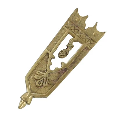 Cinturón de latón de cardo cerrado emblema medieval renacentista de Escocia Foto 1 de 4