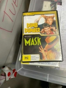 DUMB AND DUMBER / THE MASK DVDs - JIM CARREY very good condition dvd t77 - Picture 1 of 1