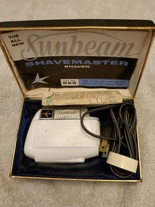 Sunbeam Electric Mens Shavemaster Model 555-1 Shaver Razor Case  - Picture 1 of 8