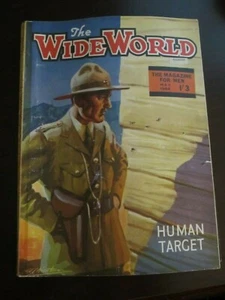 The Wide World Magazine May 1944 Human Target Pulp Fiction - Imagen 1 de 1