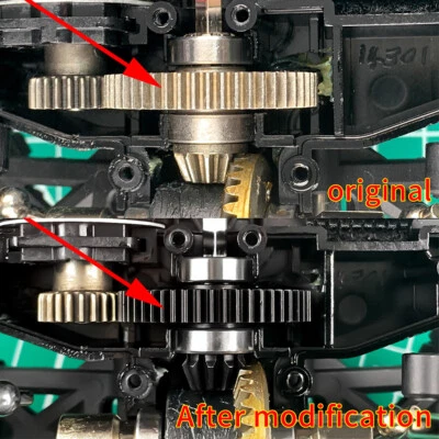 AXSPEED 50T Getriebe für Hyper GO H16 16207 16210 1:16 1:14 Skala 14302 14210 - Bild 1 von 4