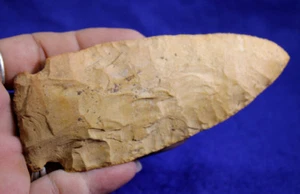 Echtheitszertifikat spätarchaisches Messer authentisches prähistorisches Pfeilspitzenartefakt Indianer - Bild 1 von 12