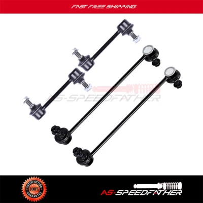 4 Pcs Fit For 2010-2013 Suzuki Kizashi Front Sway Bar End Link Suspension Kit Foto 1 de 4