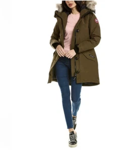 Canada Goose Rosaclair Parka XXS Olive - Picture 1 of 11