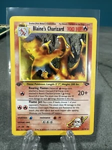 Blaine's Charizard 2/132 Gym Challenge Holo - Imagen 1 de 7