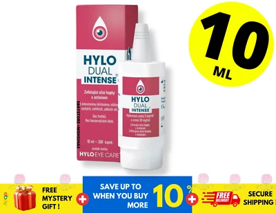 Hylo-Dual Intense Lubricating Eye Drops 10ml - Image 1 of 4
