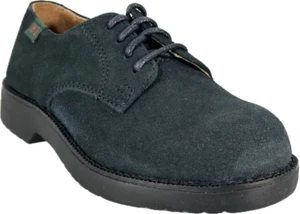 School Issue Navy Nubuck Leather Shoes Toddler Size 10 - Picture 1 of 4