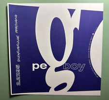 Pegboy + Everclear RARE/VINTAGE 1995 CONCERT POSTER  11x11 Figurehead/no-cd/lp