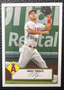 2021 Topps Series 1 Mike Trout 1952 Redux #T52-27