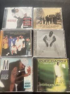 6 CDs Puff Daddy P Diddy Family Mase Remix Biggie No Way Out Forever Godzilla