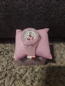 Hello Kitty Light Up Analog Kids Watch with Silicone Band and Gift Box - Pink - Picture 1 of 7