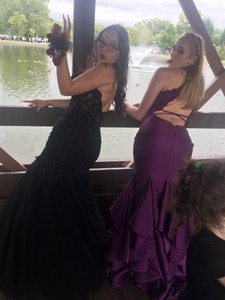 purple bridesmaid dresses ebay