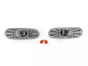 JDM Clear Front Bumper Side Marker Light Pair For 1993-1996 Toyota Supra Mk4 IV - Picture 1 of 2