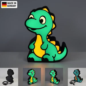 Dino Nachtlicht für Kinder - Dinosaurier Nachttischlampe LED USB - Bild 1 von 6