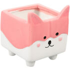 Flower Pot for Small Plants and Flowers - Dog Shaped Container