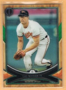 2018 Topps Tribute Green Cal Ripken Jr. /99 Baltimore Orioles #58