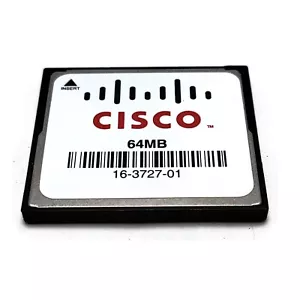 Cisco Unigen Kompakt Flash UGB30SHP0064E4-CYB. 64MB. Hergestellt Ein USA - Picture 1 of 3