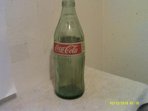 DE COLECCIÓN VIDRIO VERDE COCA-COLA 1 LITRO SODA DEVOLUCIÓN BOTELLA DE DEPÓSITO...#3 - Imagen 1 de 6