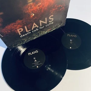 Death Cab for Cutie PLANS Vinyl 180g Gram LP Record VG+ - Imagen 1 de 4