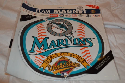 FLORIDA MARLINS TEAM MAGNET World Champion Series 1997 ~ NEW Cover