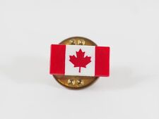 Vintage Canadian Flag Hat Pin Badge Ballou Reg
