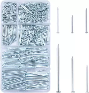 700Pcs Hardware Nails for Hanging Pictures Assorted Kit up to 2-Long Picture - Picture 1 of 11