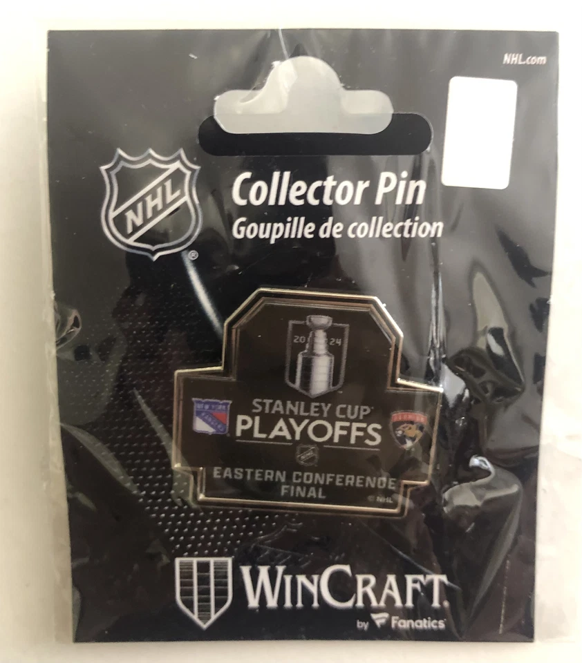 2024 Eastern Conference Final Matchup Pin Florida Panthers vs. New York Rangers - Image 1 of 1