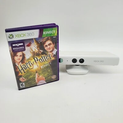 Microsoft Xbox 360 White 1414 Kinect Camera Sensor Bar w/Harry Potter Game - Image 1 of 4