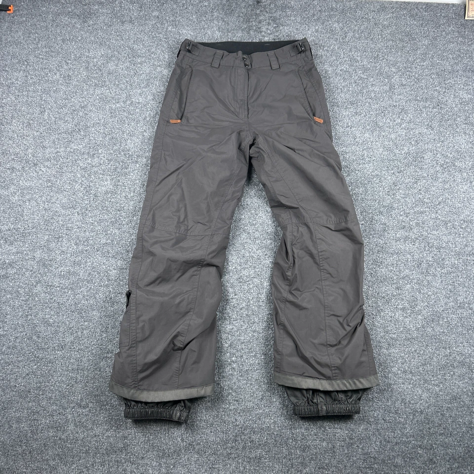 Columbia Pants Adult S Gray Lined Snowboard Convert Pockets Winter Womens - Image 1 of 4