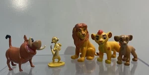 König der Löwen Disney Figuren PVC Mini 5 Stück Timon Pumbaa Tortenaufleger - Bild 1 von 11