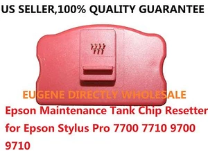 Professional Epson Maintenance Tank Chip Resetter 7700 7710 9700 9710 - Afbeelding 1 van 3