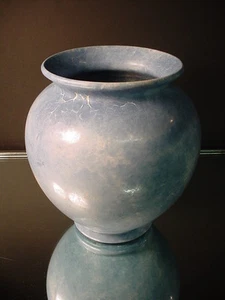 Scarce Roseville Art Pottery Rosecraft Blended Blue Vase 8" Ht. Arts & Crafts - Picture 1 of 6