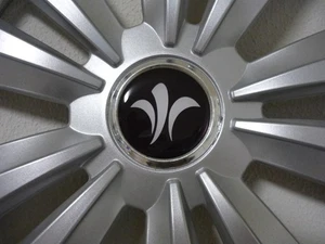 Niesmann Bischoff 2x Radaufkleber, Aufkleber , 56mm, 3D Doming,Radnabenaufkleber - Bild 1 von 2