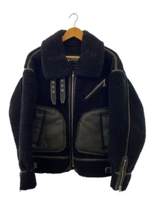 Schott × FREAK’S STORE fleece Jacket black S Used - Picture 1 of 5